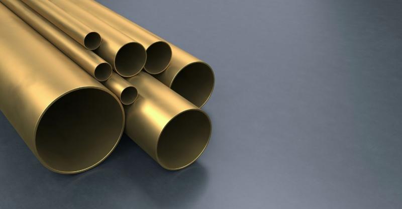 Tubo de bronce