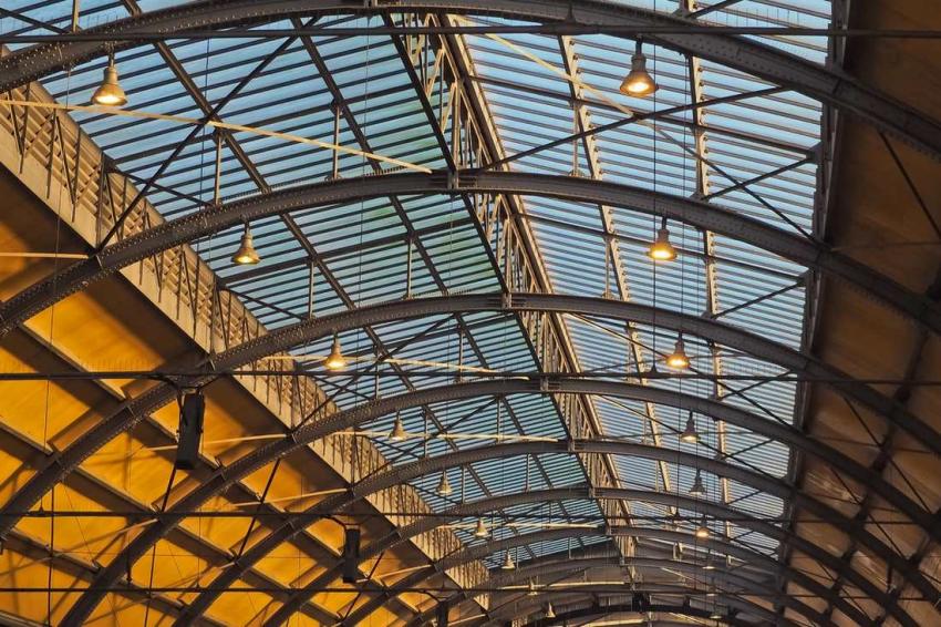 Estructura de acero para construcción